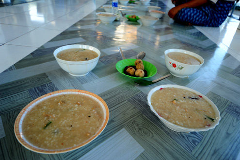 Cham ethnic minority people enjoy vegetarian diet
